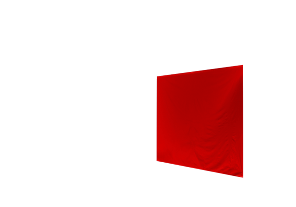 Duratent Seitenwand Forcetex B1 geschlossen, 4m, rot