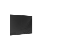 Duratent Seitenwand Forcetex B1 geschlossen, 4m, schwarz