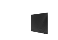 Duratent Seitenwand Forcetex B1 geschlossen, 4m, schwarz
