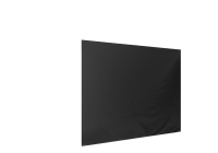 Duratent Seitenwand Forcetex B1 geschlossen, 4m, schwarz