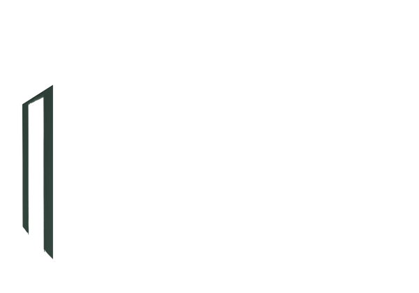 Duratent Seitenwand Forcetex B1 mit Tür, 4m, grün