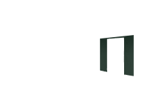 Duratent Seitenwand Forcetex B1 mit Tür, 4m, grün
