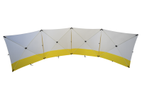 Duratent Mobile Sichtschutzwand faltbar 720x180x180cm