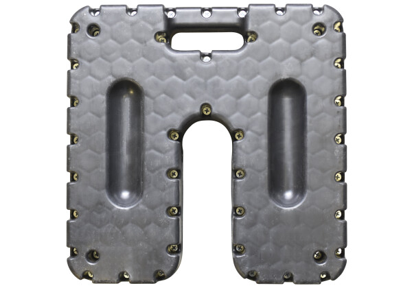 Duratent Gewicht 12kg schwarz 2er Set