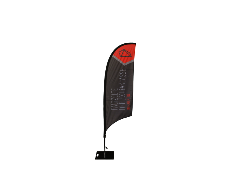 Duratent Beachflag Feder S Vollbedruckung einseitig