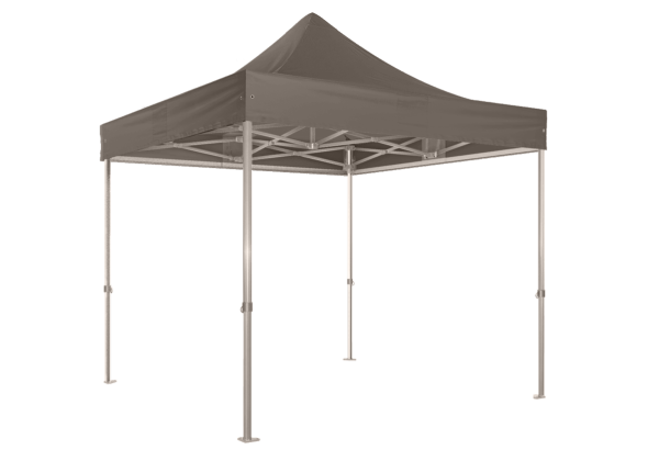 Duratent Faltzelt Hexa50, 3m x 3m, taupe B1