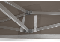 Duratent Faltzelt Hexa50, 3m x 3m, taupe B1