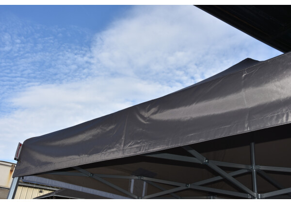 Duratent Faltzelt Hexa50, 3m x 4,5m, taupe B1