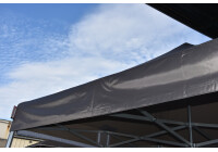 Duratent Faltzelt Hexa50, 3m x 4,5m, taupe B1