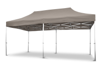 Duratent Faltzelt Hexa50, 3m x 6m, taupe B1