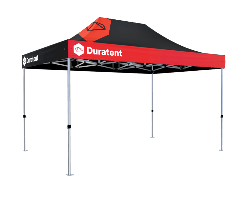 Duratent Hexa40, 2m x 3m, inkl. Vollbedruckung