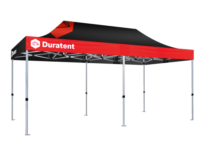 Duratent Hexa40, 3m x 6m, inkl. Vollbedruckung