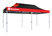 Duratent Hexa40, 3m x 6m, inkl. Vollbedruckung