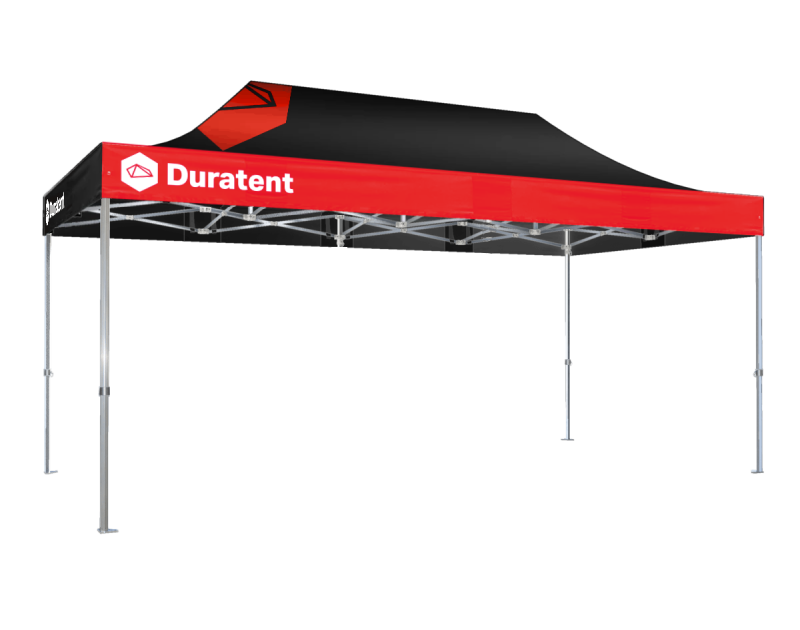 Duratent Hexa50, 4m x 6m, inkl. Vollbedruckung