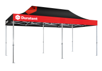 Duratent Hexa50, 4m x 8m, inkl. Vollbedruckung