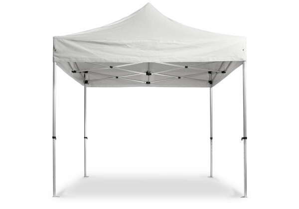 Duratent Faltzelt Hexa40, 3m x 3m, reinweiß