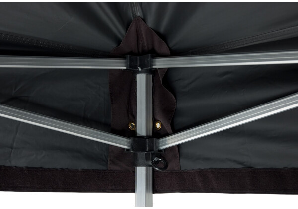 Set Streetfood Hexa40, 3m x 3m, schwarz