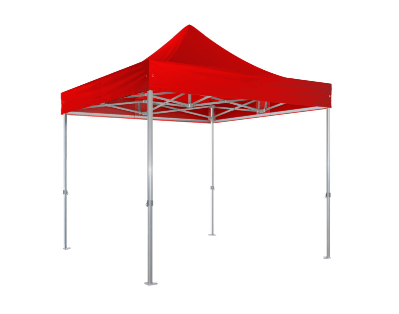 Set Feuerwehr & Katastrophenschutz Duratent Faltzelt Hexa50, 3m x 3m, rot