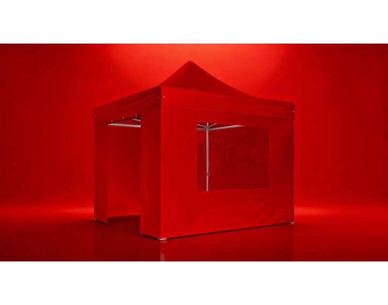 Pavillon Feuerwehr & Katastrophenschutz Set, Hexa50 3x3 m, rot