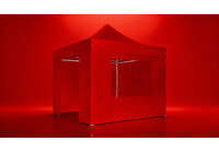 Pavillon Feuerwehr & Katastrophenschutz Set, Hexa50 3x3 m, rot