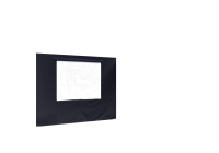 Duratent Seitenwand 300 mit Fenster 1,5m navy-blau
