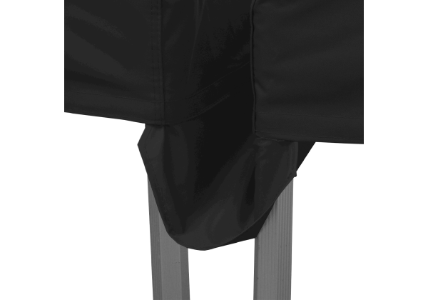 Duratent Regenrinne 1,5m schwarz