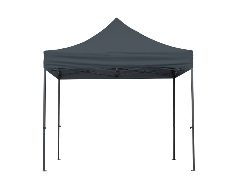 Faltpavillon Stahl Sechskant 3 x 3 m, anthrazit