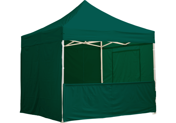 Duratent Halbwand 3m, Forcetex B1, grün für Hexa50
