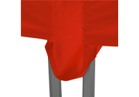 Duratent Regenrinne 3m, Forcetex B1, rot