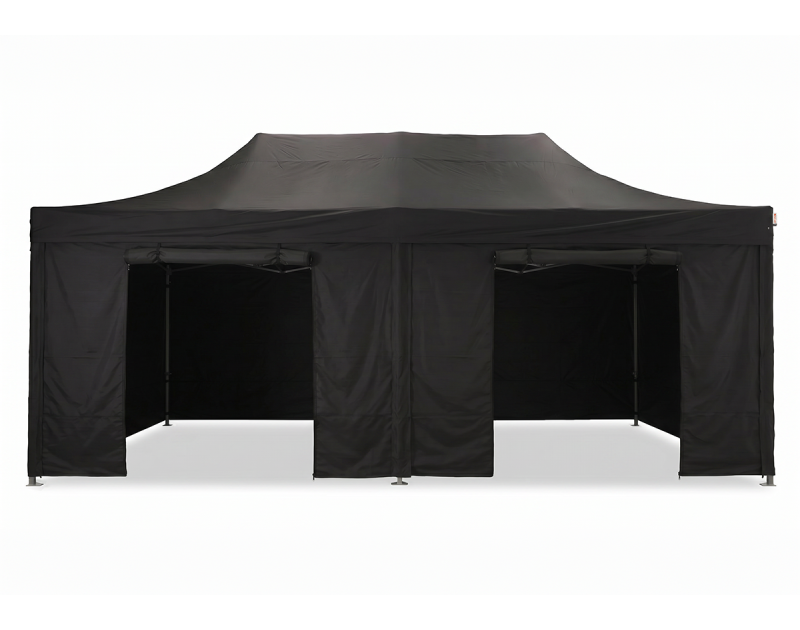 Profi Racing Team Set: Hexa50 Faltpavillon 4m x 8m inkl. Logodruck