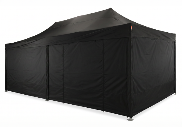 Profi Racing Team Set: Hexa50 Faltpavillon 4m x 8m inkl. Logodruck