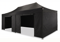 Profi Racing Team Set: Hexa50 Faltpavillon 4m x 8m inkl. Logodruck