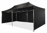 Profi Racing Team Set: Hexa50 Faltpavillon 4m x 8m inkl. Logodruck