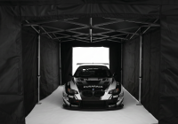 Profi Racing Team Set: Hexa50 Faltpavillon 4m x 8m inkl. Logodruck