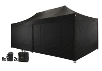 Profi Racing Team Set: Hexa50 Faltpavillon 4m x 8m inkl. Logodruck
