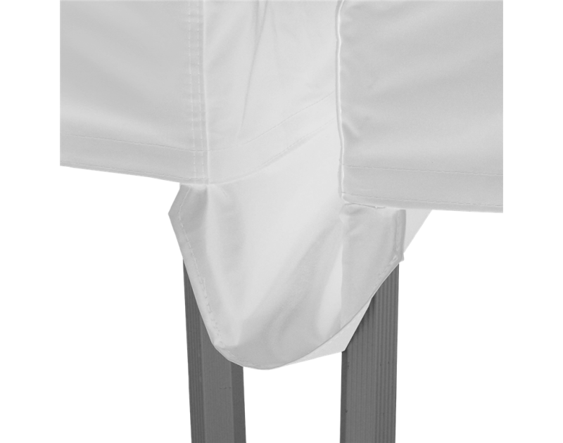 Duratent Regenrinne 4m, Forcetex B1, weiß