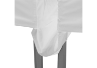 Duratent Regenrinne 4m, Forcetex B1, weiß