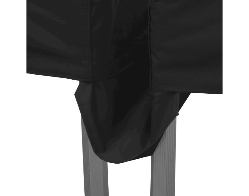 Duratent Regenrinne 4,5m, Forcetex B1, schwarz