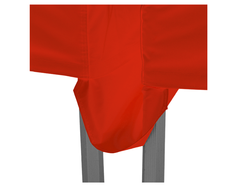 Duratent Regenrinne 8m, Forcetex B1, rot