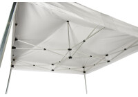 Duratent Faltpavillon Hexa40, 1,5m x 1,5m, weiß