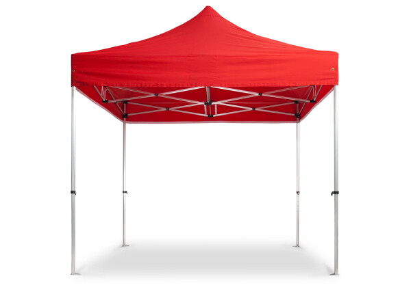Duratent Faltpavillon Hexa40, 1,5m x 1,5m, rot