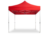 Duratent Faltpavillon Hexa40, 1,5m x 1,5m, rot