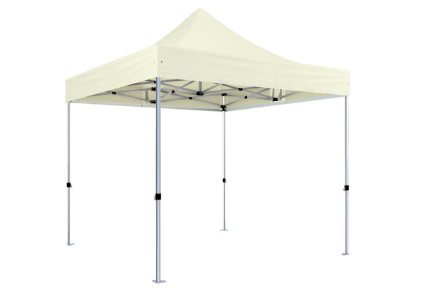 Duratent Faltpavillon Hexa40, 1,5m x 1,5m, beige