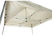 Duratent Faltpavillon Hexa40, 1,5m x 1,5m, beige