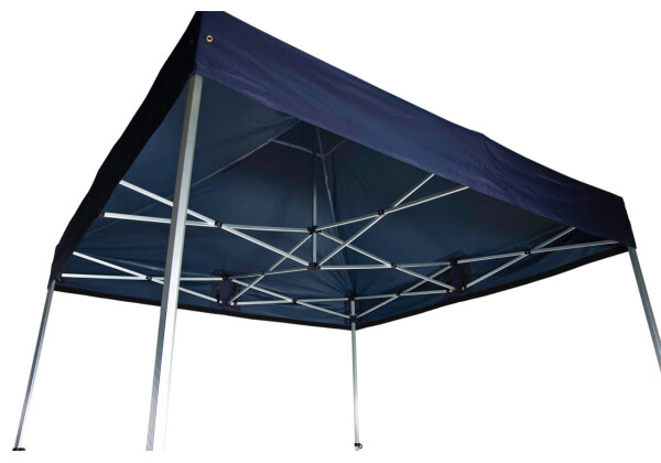 Duratent Faltpavillon Hexa40, 1,5m x 1,5m, navy-blau