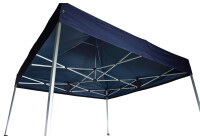 Duratent Faltpavillon Hexa40, 1,5m x 1,5m, navy-blau