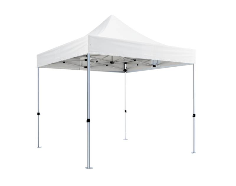Duratent Faltpavillon HexaCompact, 1,5m x 1,5m, weiß
