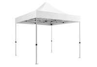 Duratent Faltpavillon HexaCompact, 1,5m x 1,5m, weiß