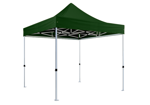 Duratent Faltpavillon HexaCompact, 1,5m x 1,5m, grün