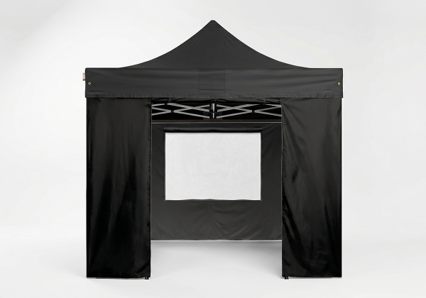 Motocross Rennzelt Set: Hexa40 Faltpavillon 3m x 3m inkl. Logodruck